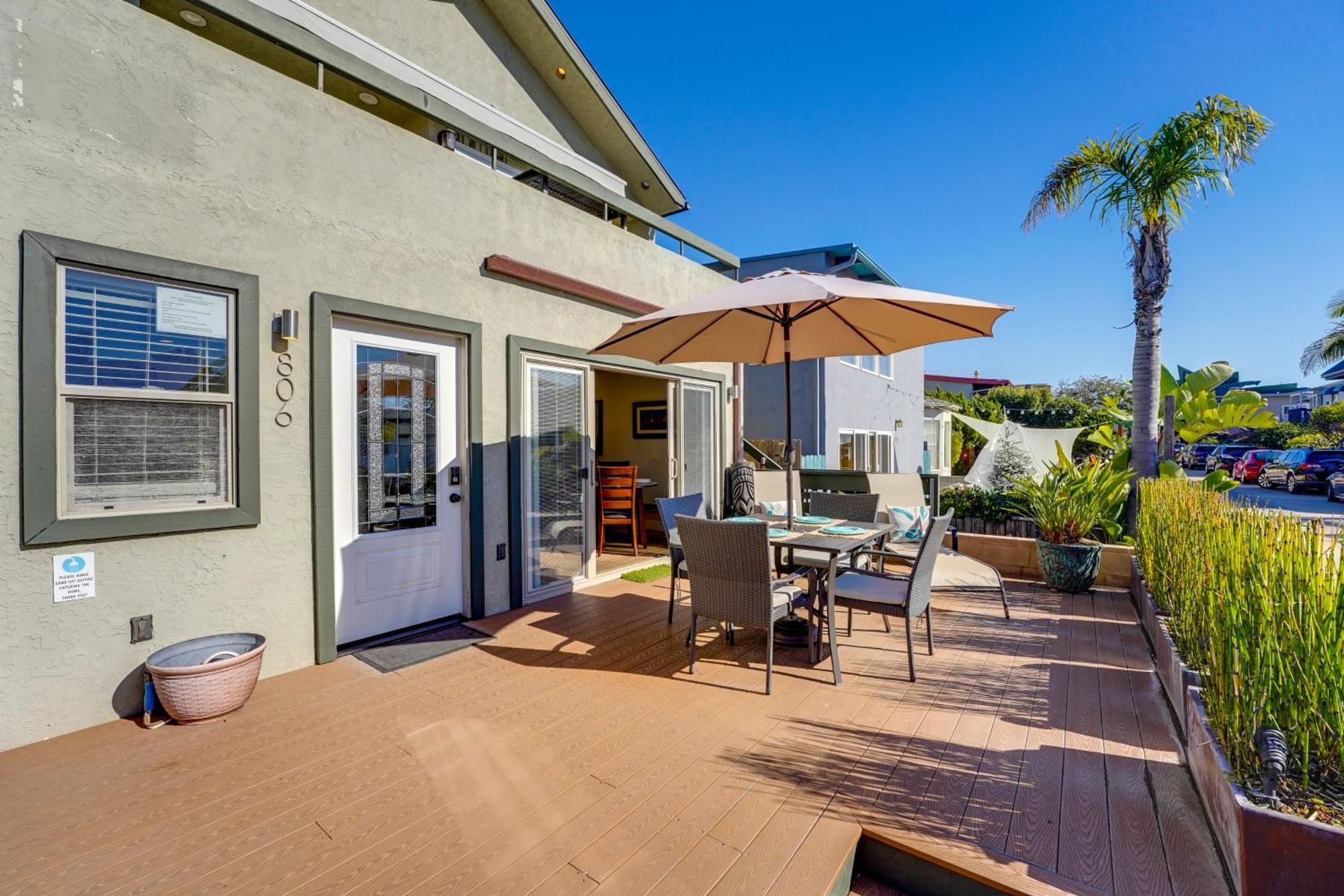 Stunning Beach Home - Large Patio, Parking, Ac & Dog Friendly! San Diego Extérieur photo